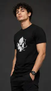 TOM HIDDLE BACK PRINT TSHIRT