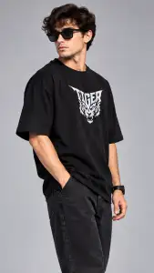 TOM HIDDLE LOOPKNIT OVERSIZE TSHIRT