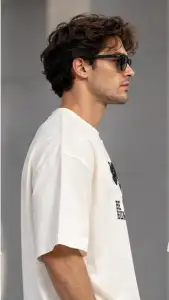 TOM HIDDLE LOOPKNIT OVERSIZE TSHIRT