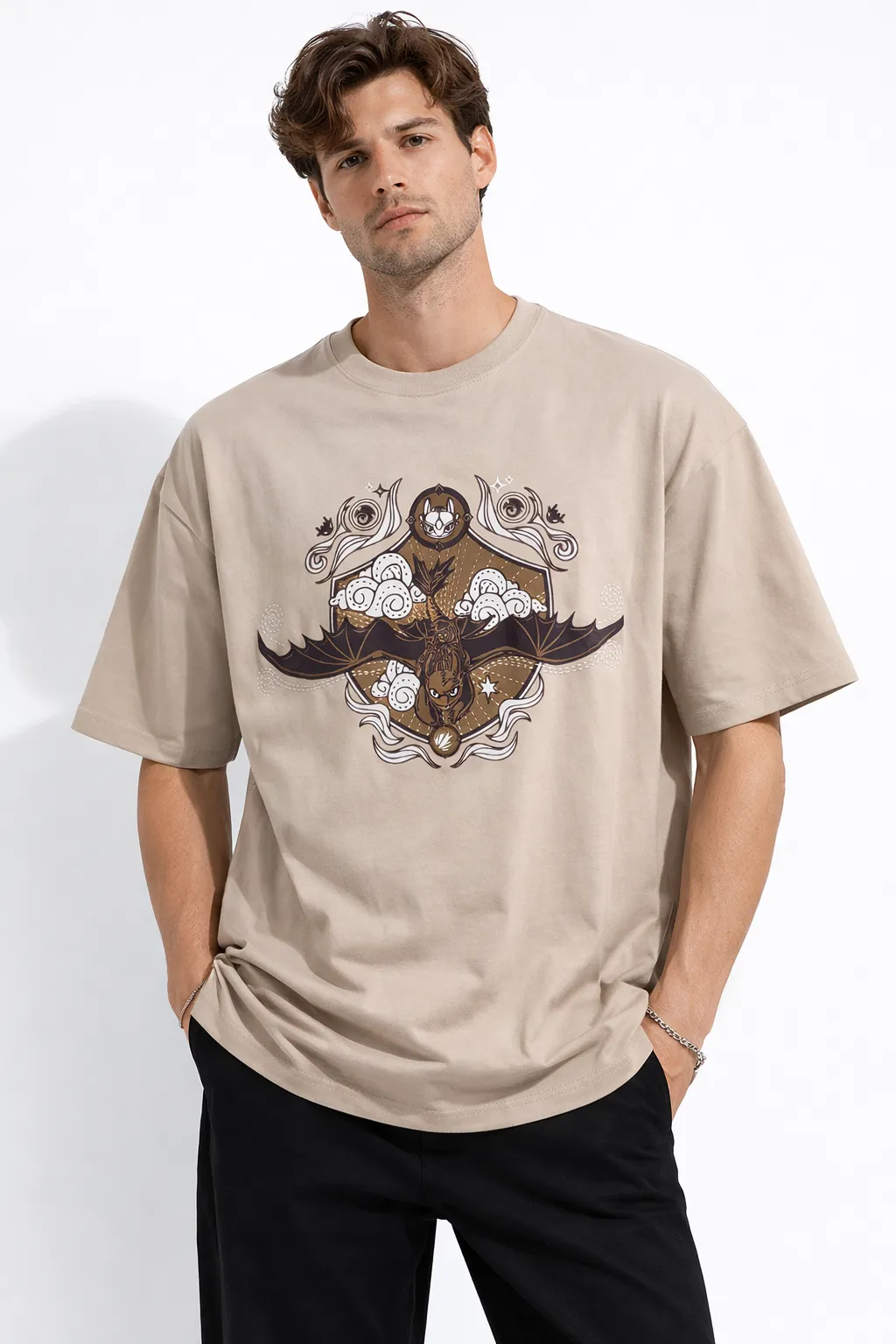 TOM HIDDLE BACK PRINT TSHIRT [S-XL]