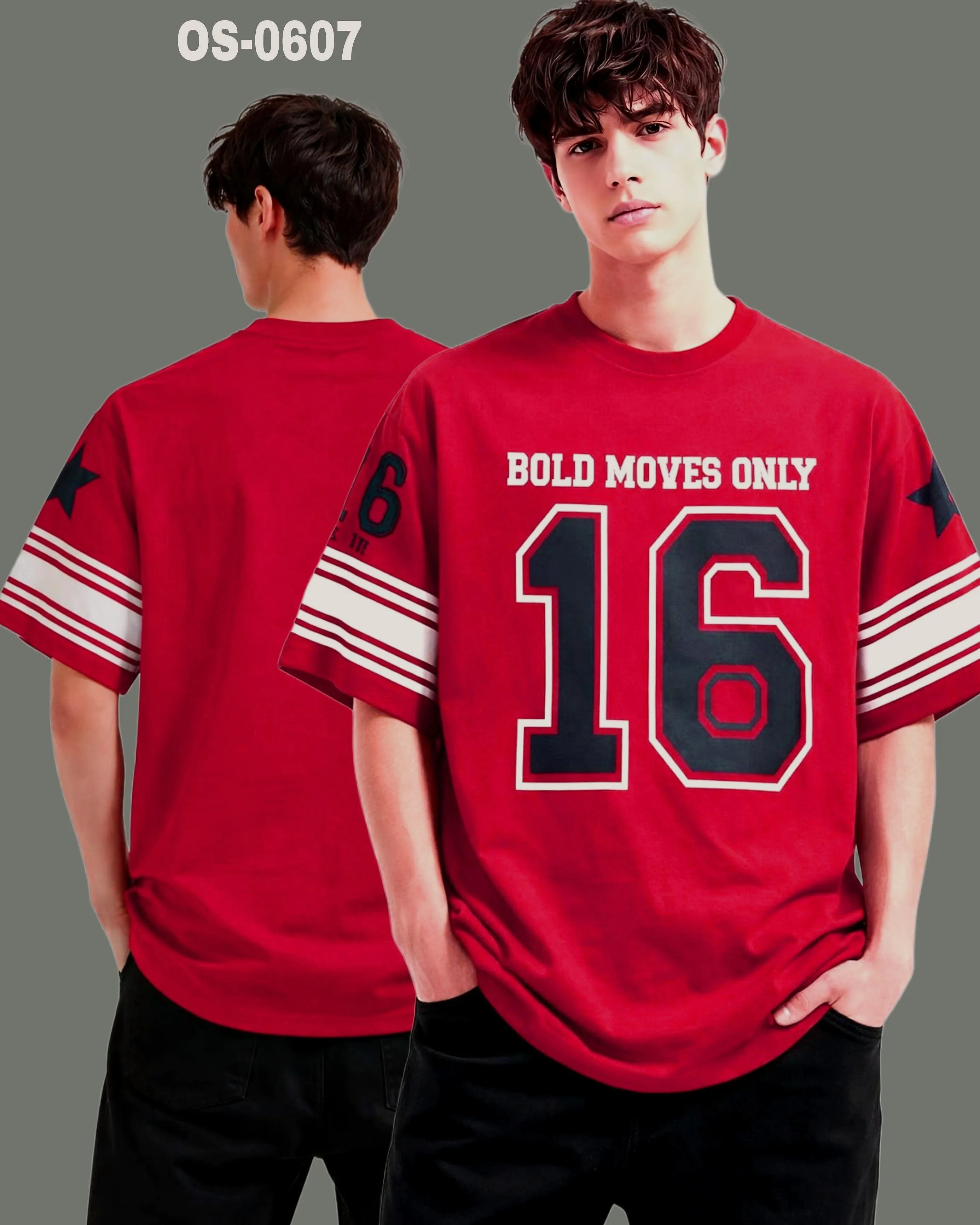 TOM HIDDLE BACK PRINT TSHIRT [S-XL]