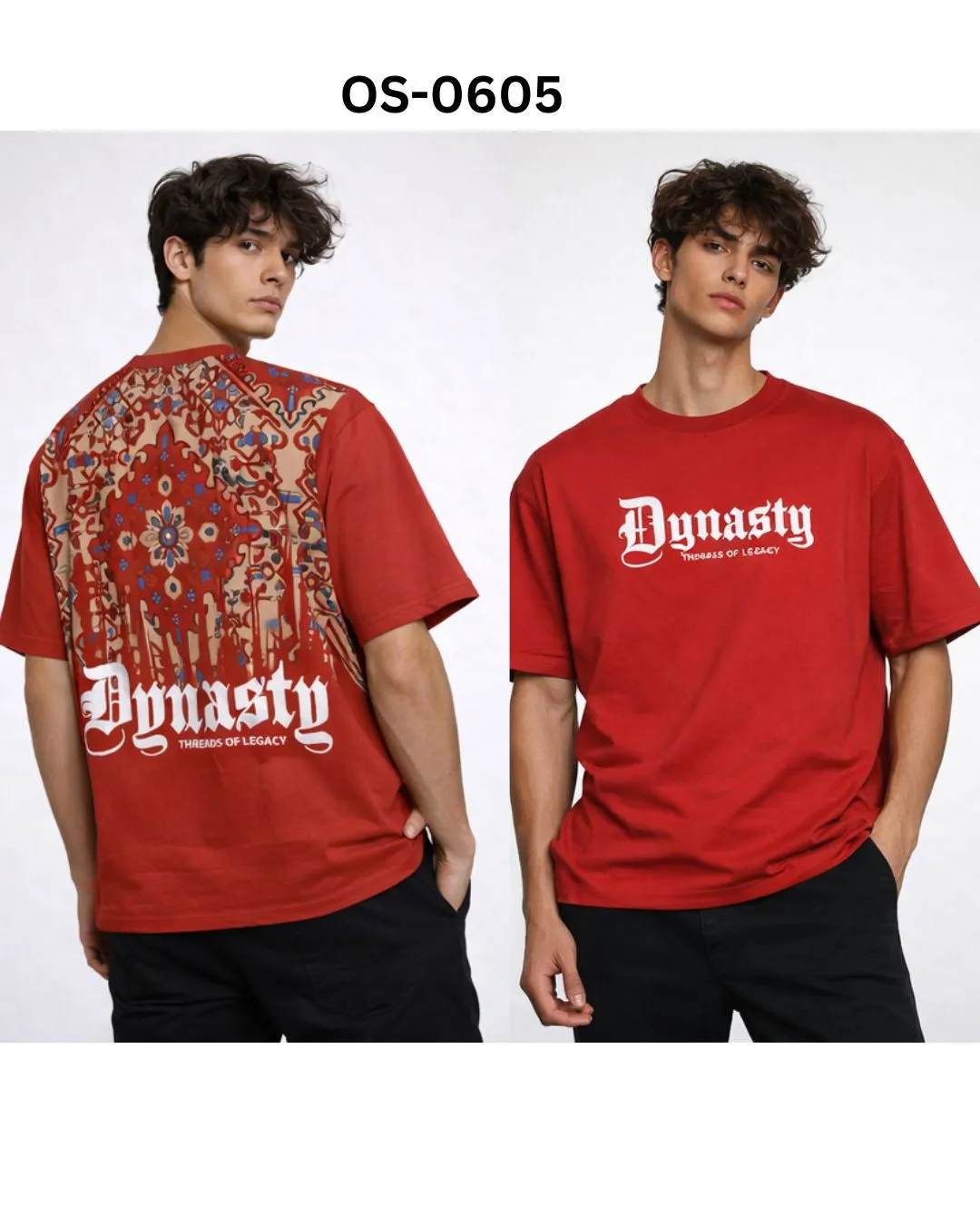 TOM HIDDLE BACK PRINT TSHIRT [S-XL]