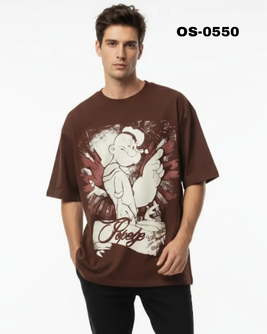 TOM HIDDLE BACK PRINT TSHIRT [S-XL]